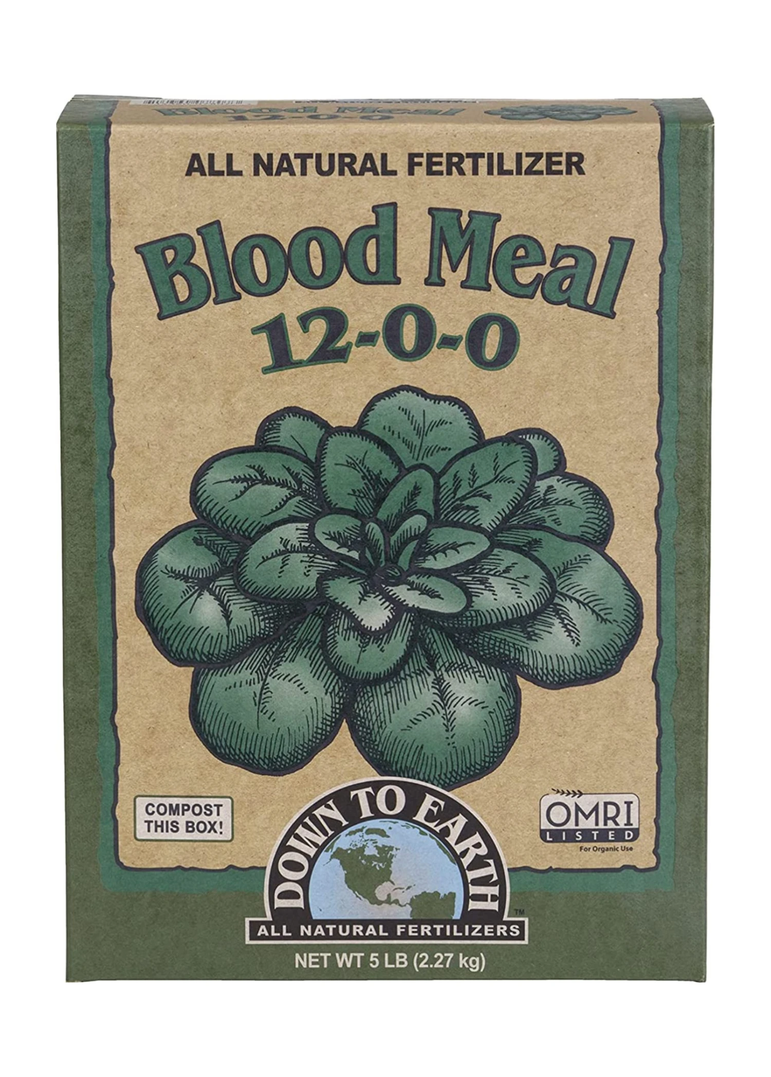 Blood Meal 12-0-0 Organic Fertilizer, 5lb - Image 3