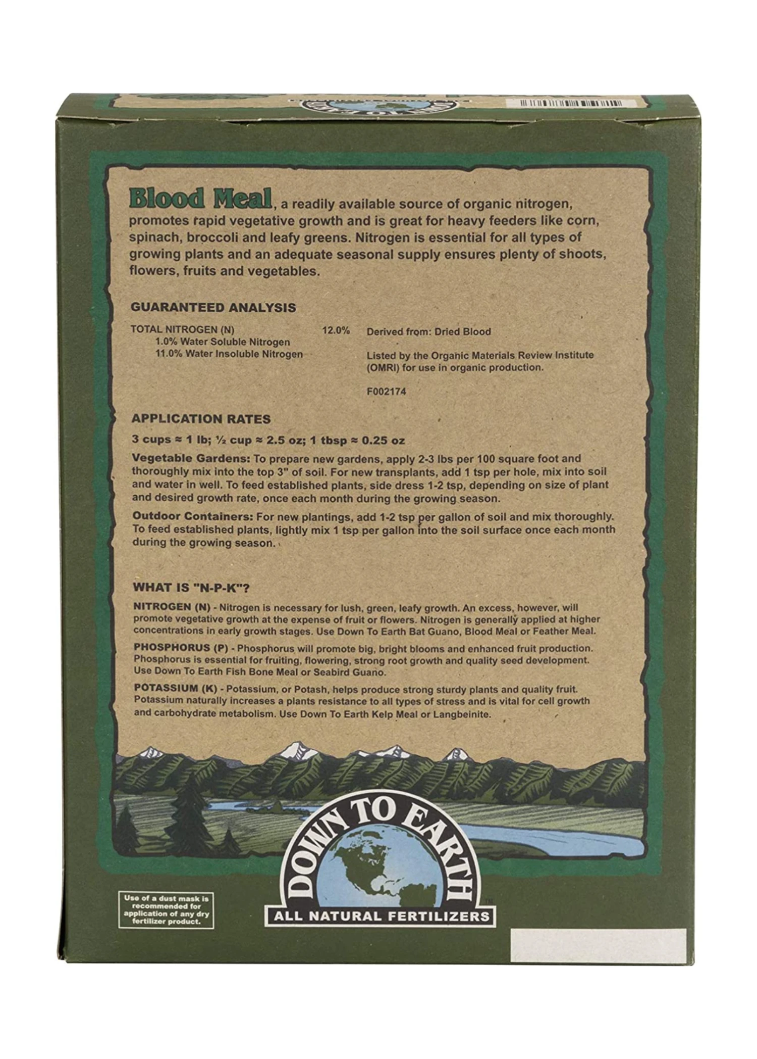 Blood Meal 12-0-0 Organic Fertilizer, 5lb - Image 4