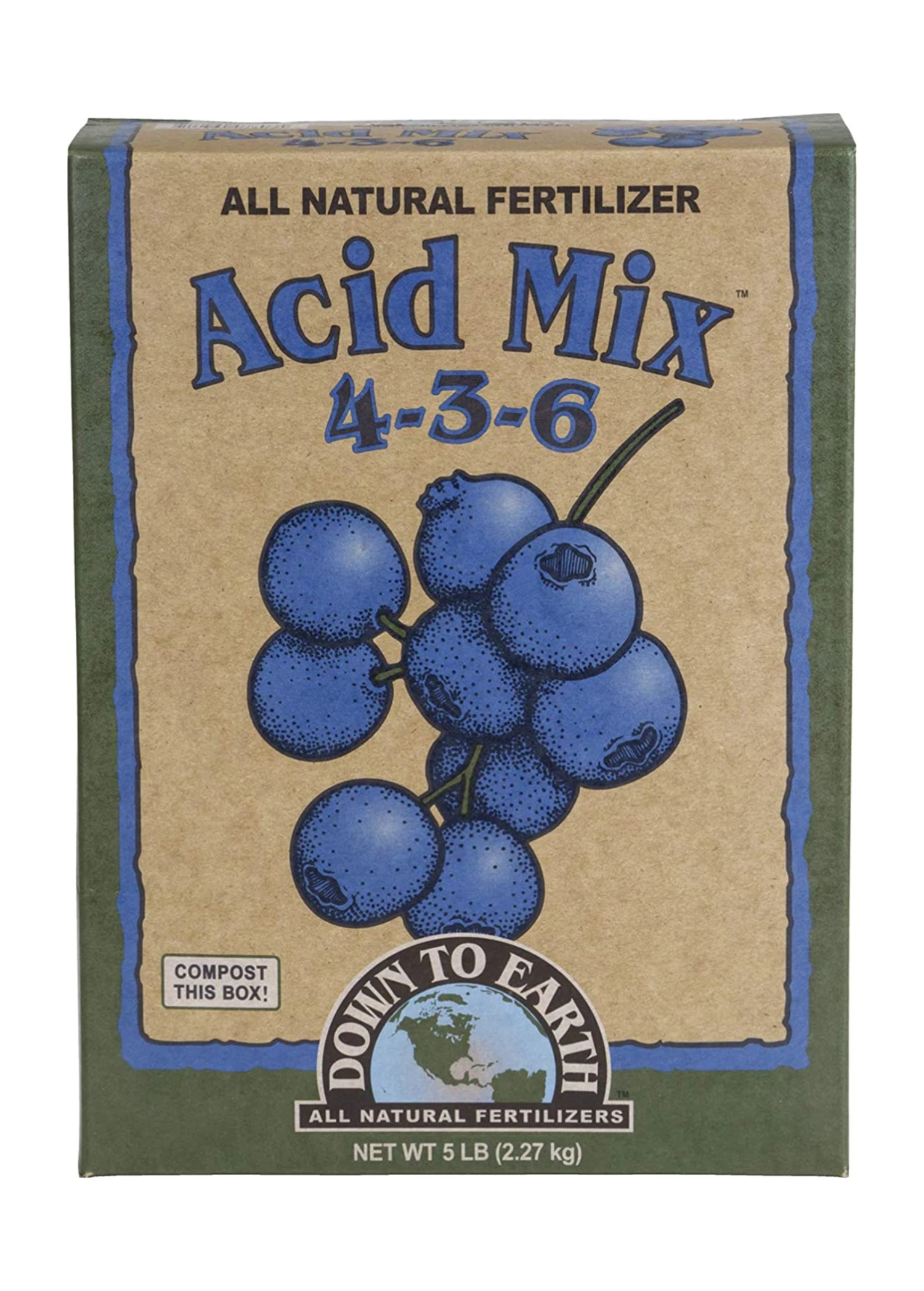 Acid Mix 4-3-6 All Natural Fertilizer Blend, 5lb - Image 3