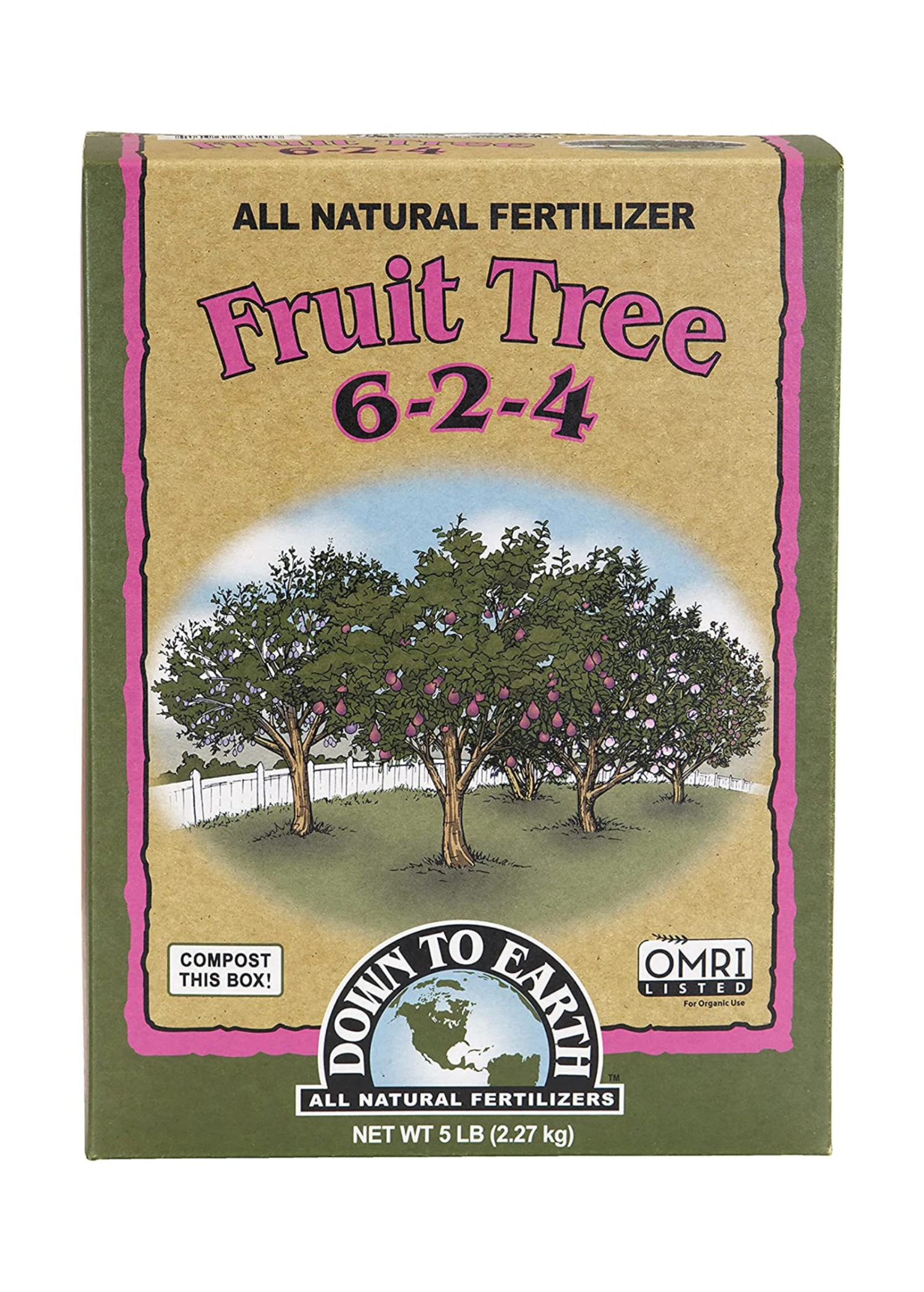 Fruit Tree 6-2-4 Organic Fertilizer Blend, 5lb - Image 3