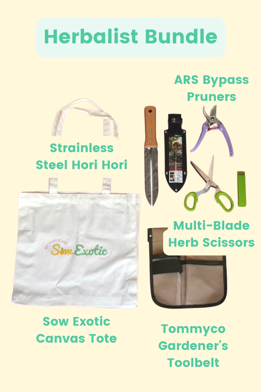 Herbalist Essentials Tool Bundle - Image 2