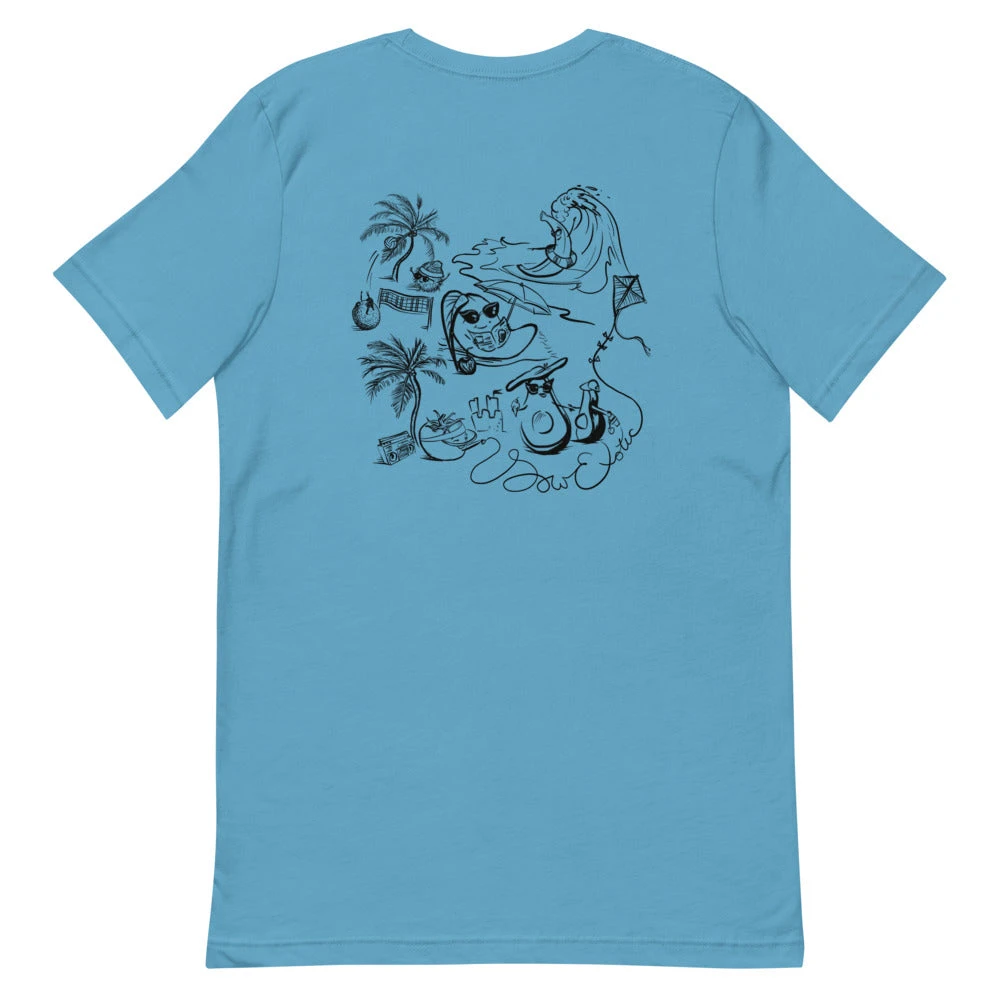 Sow Exotic Summer Beach Party T-Shirt - Image 5