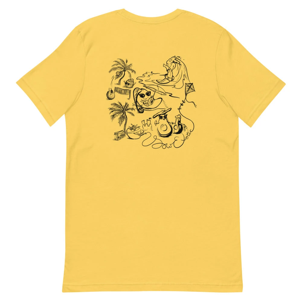 Sow Exotic Summer Beach Party T-Shirt - Image 3
